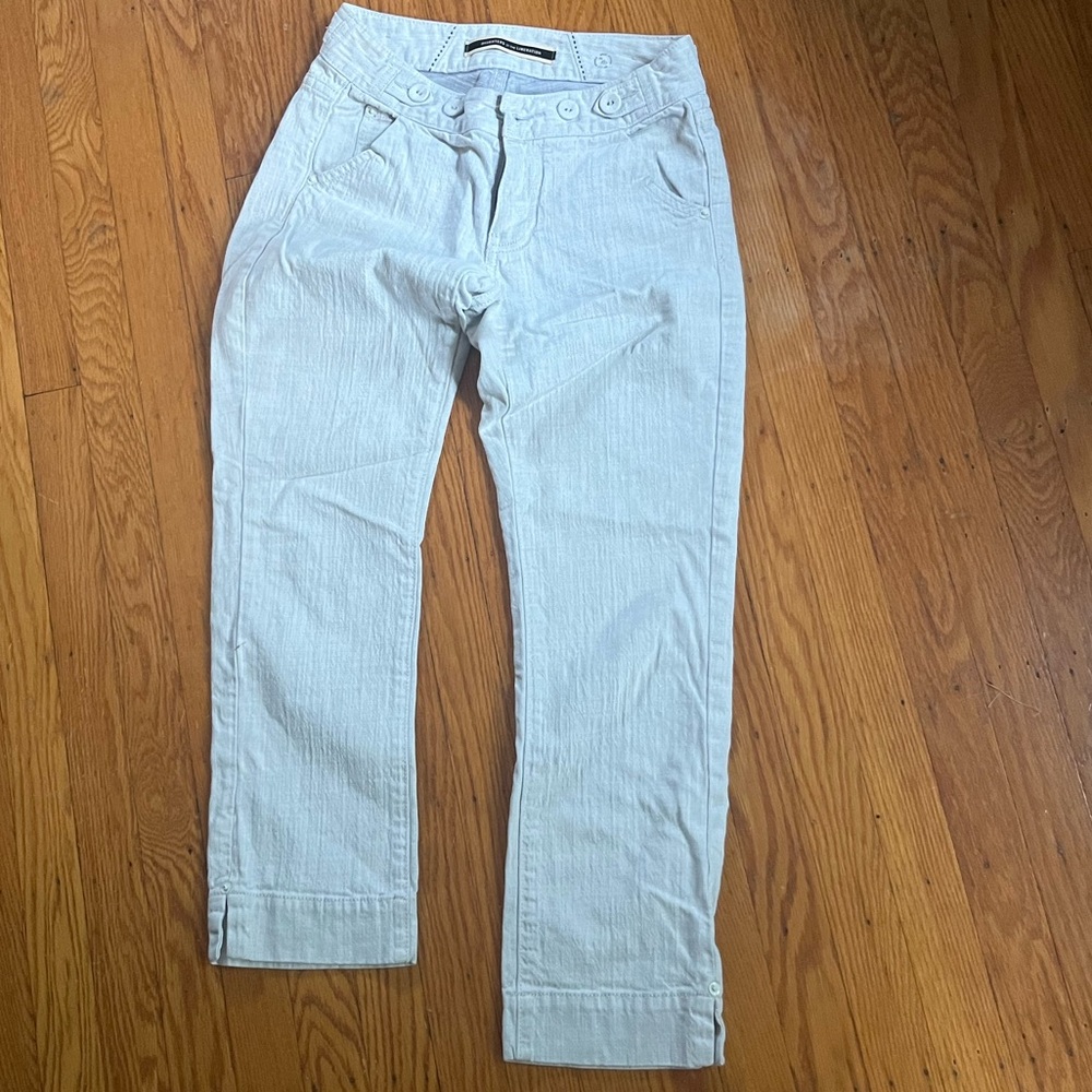 Daughters of the Liberation (Anthropologie) low rise pants